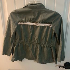 Girls fall copper key jacket